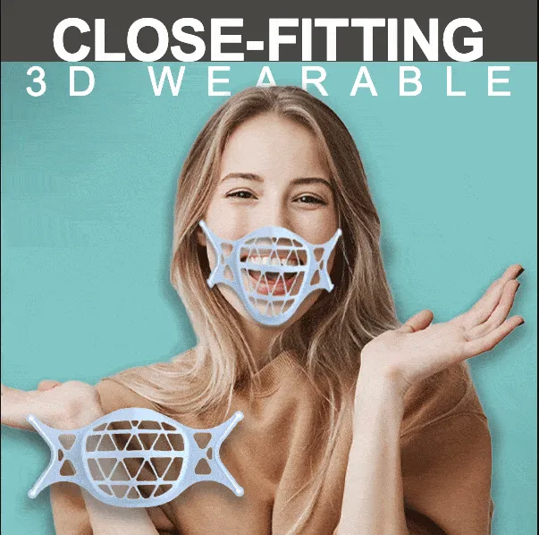 3D Silicone Breathable Bracket (4pcs)