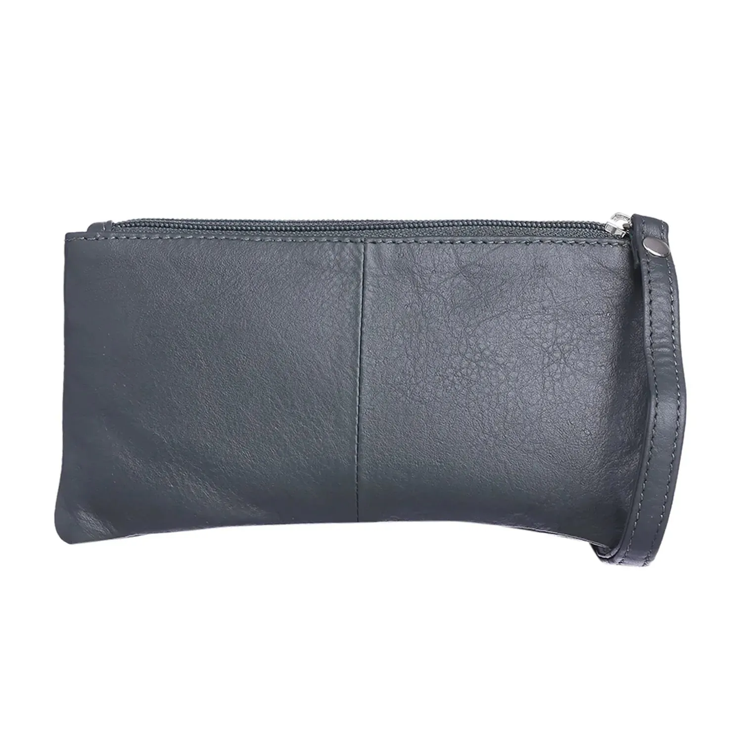 7027 Tan Leather Hand Pouch