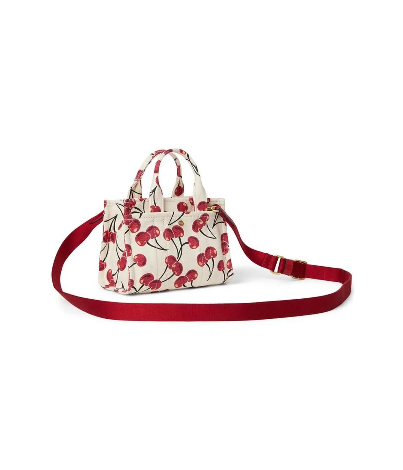 Cargo Tote Bag 20 with Cherry Print