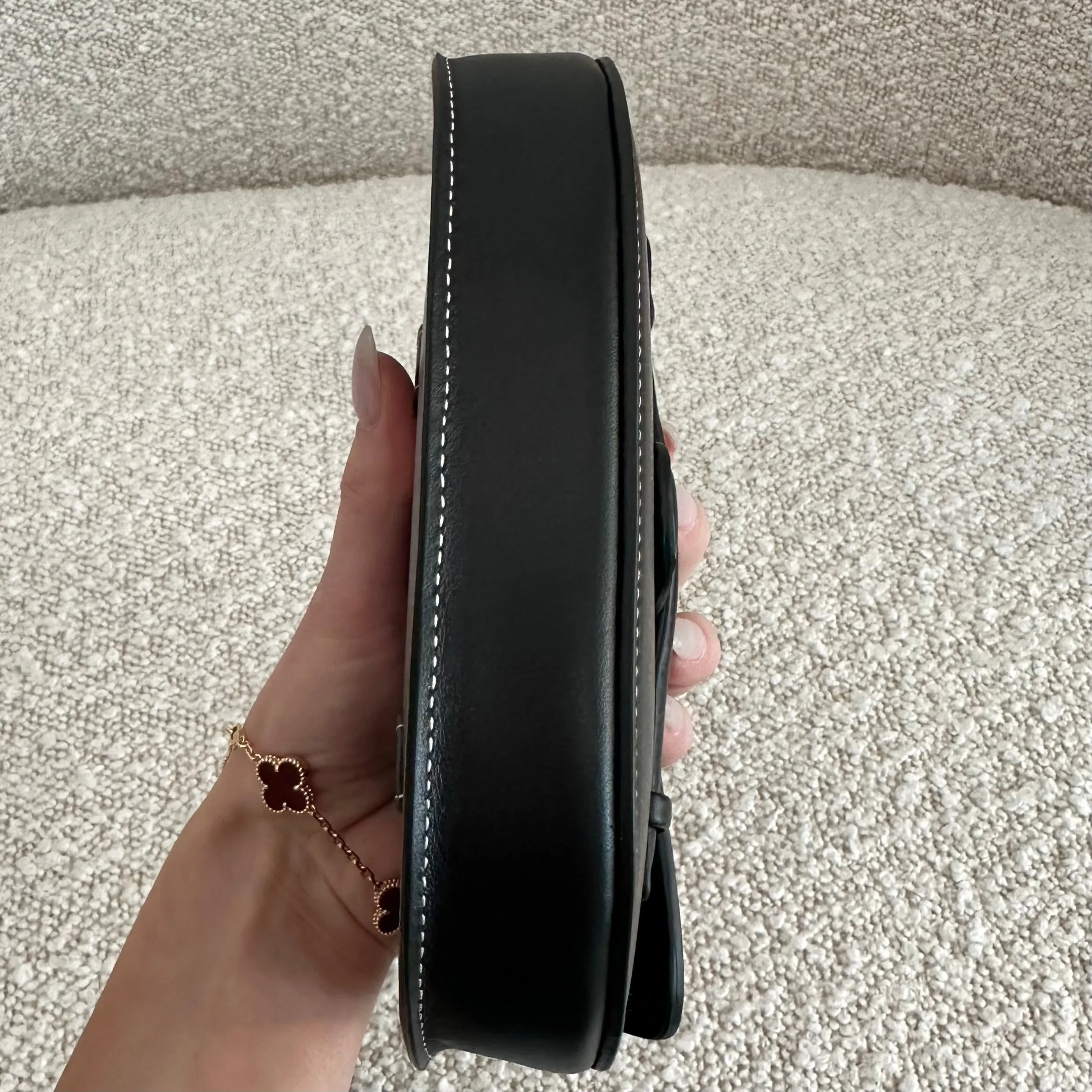 Celine Smooth Calfskin Mini Symmetrical Bag Black