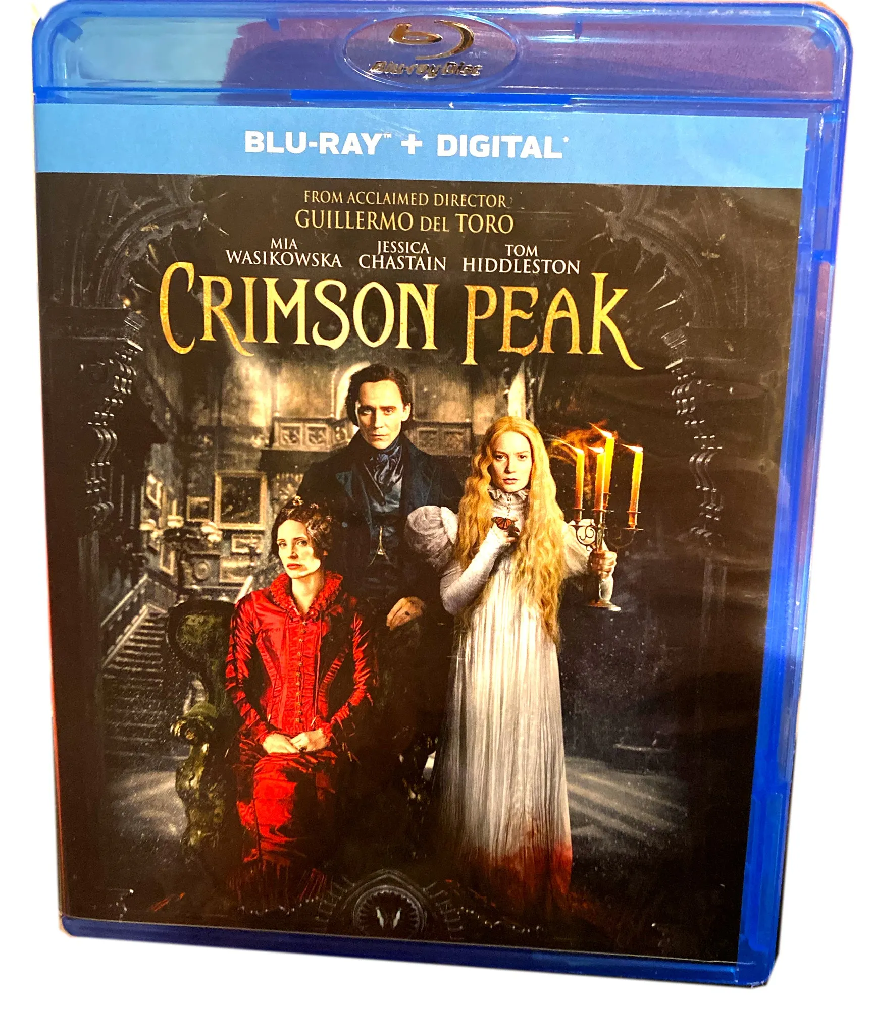 Crimson Peak, Guillermo Del Toro   Mia Wasikowska [Blu-ray] Horror Movie