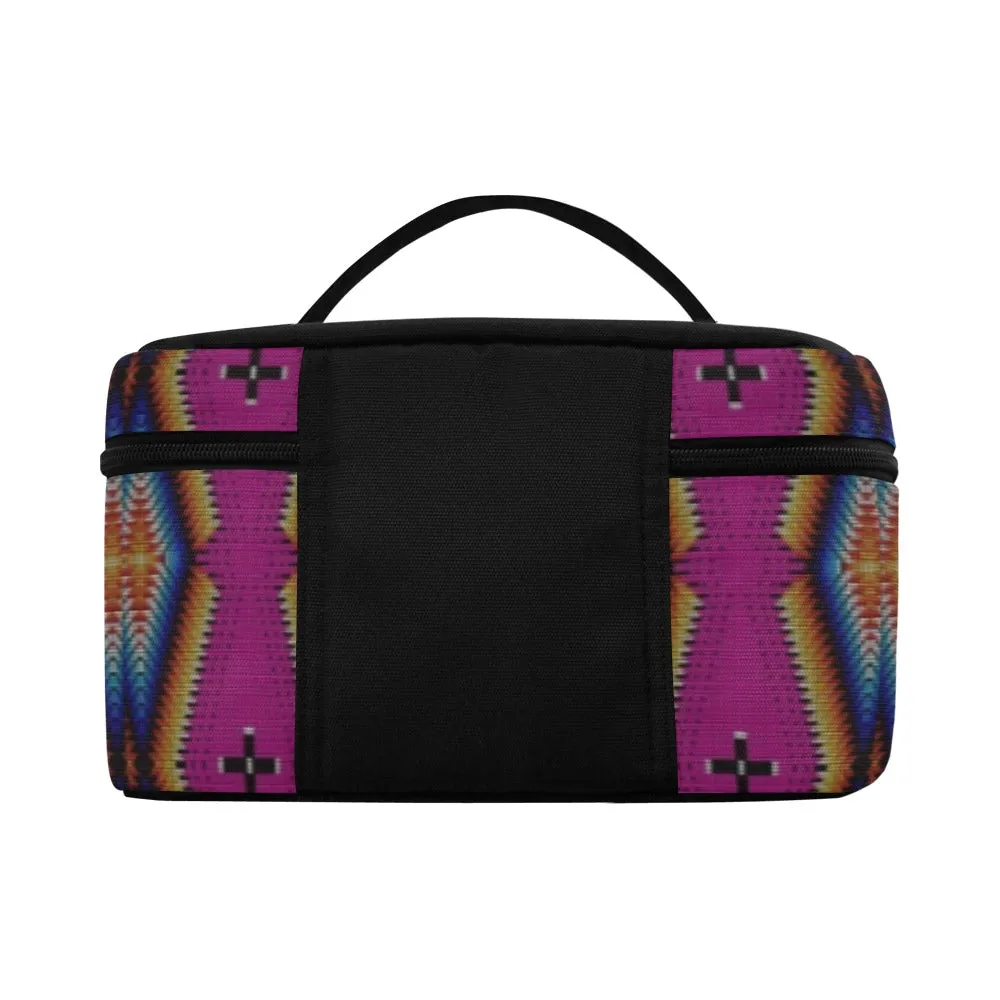 Diamond in the Bluff Pink Cosmetic Bag/Large