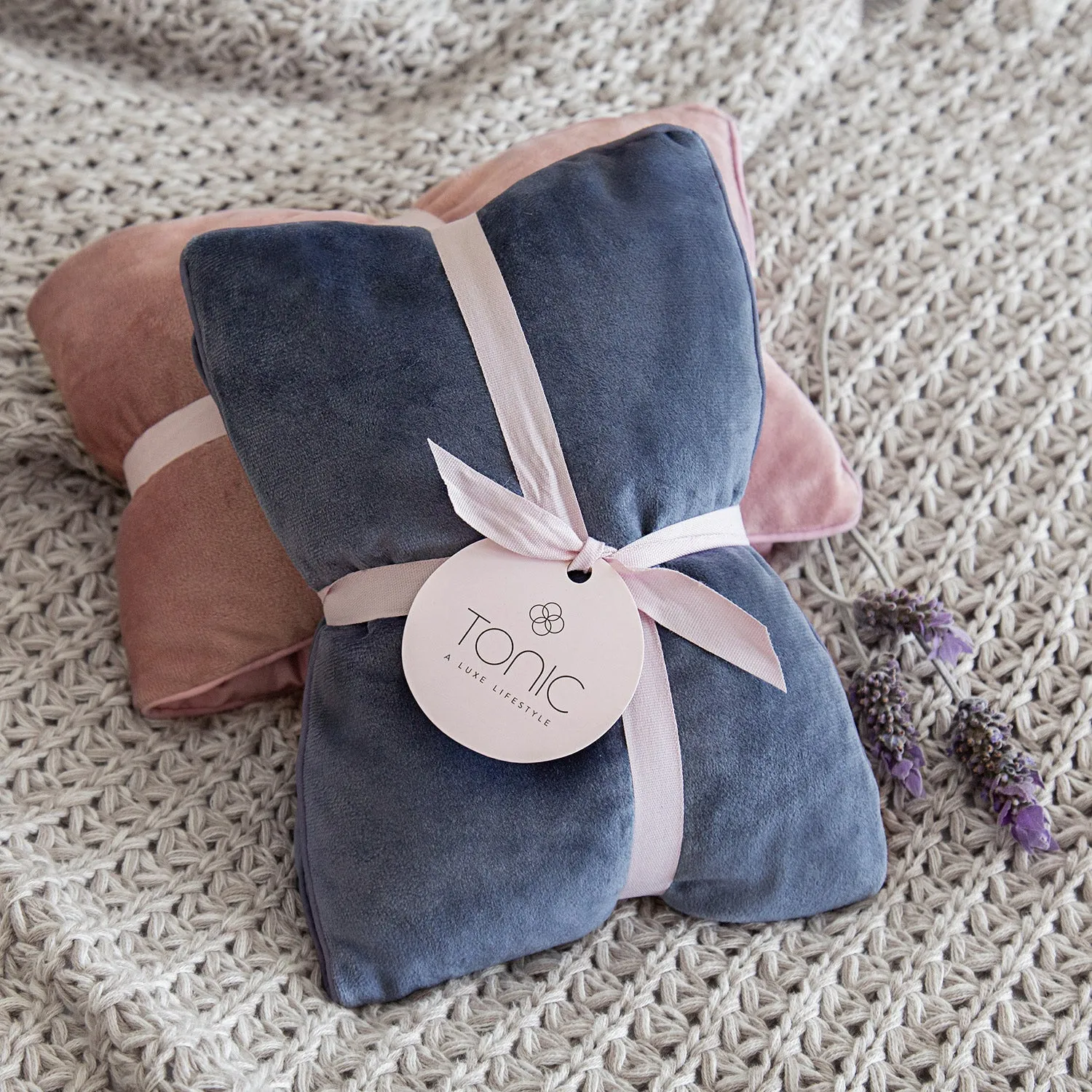 Heat Pillow - Luxe Velvet Storm