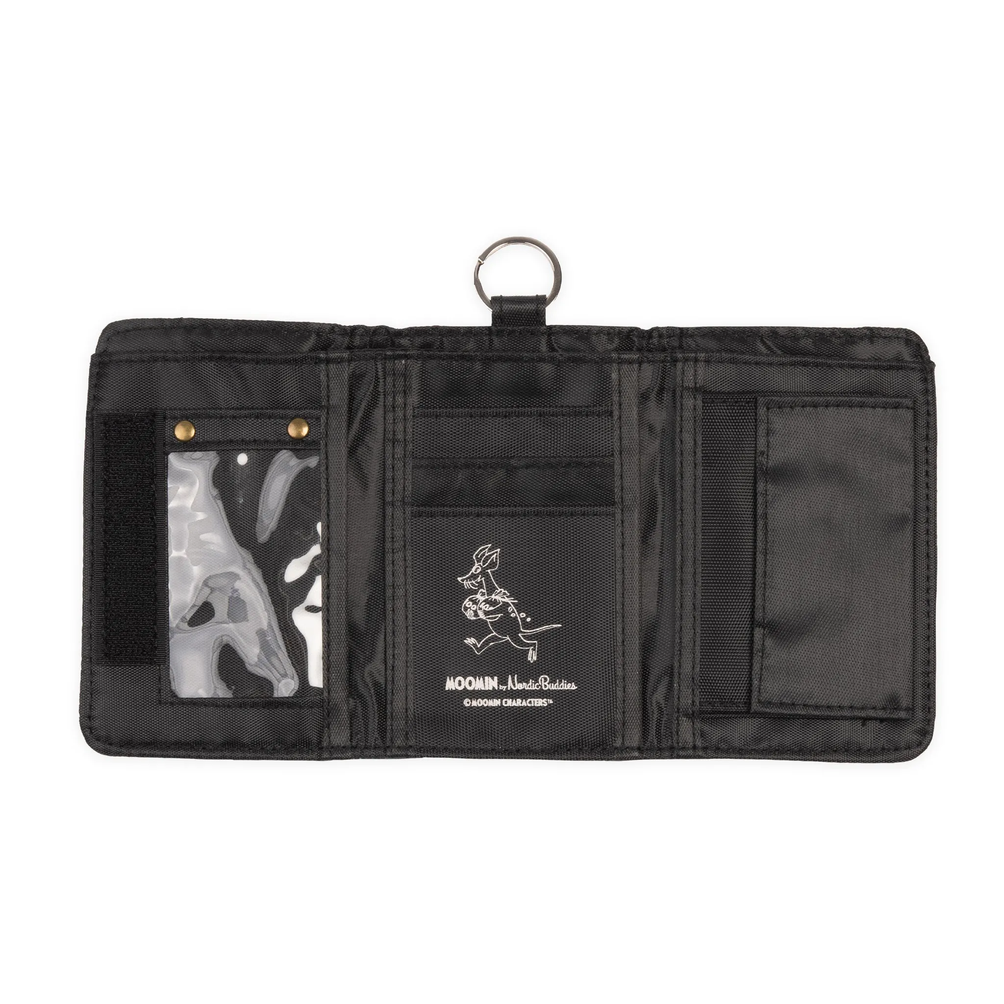 Little My Idea Canvas Wallet - Purple