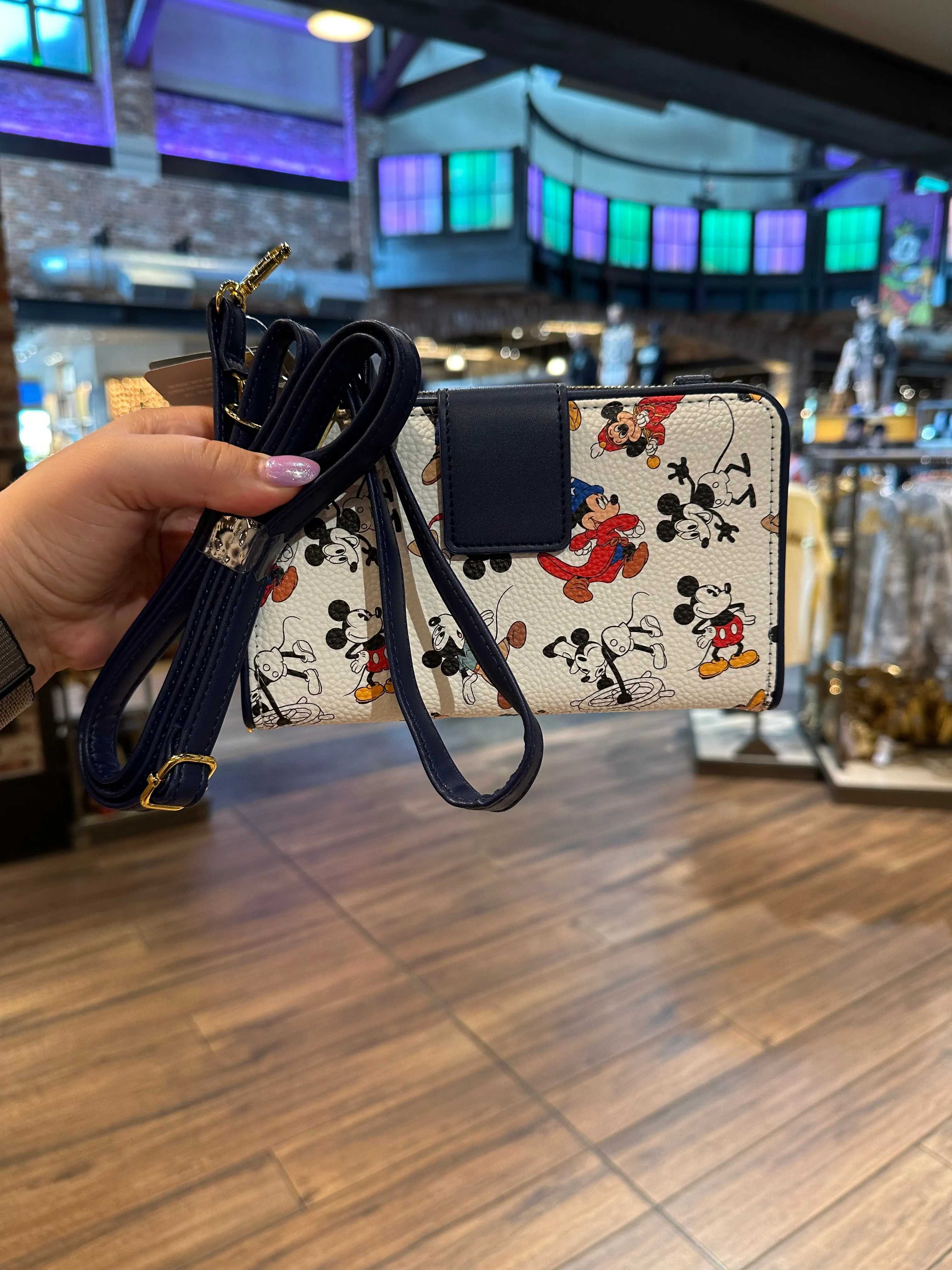 Mickey Through The Years Wristlet
