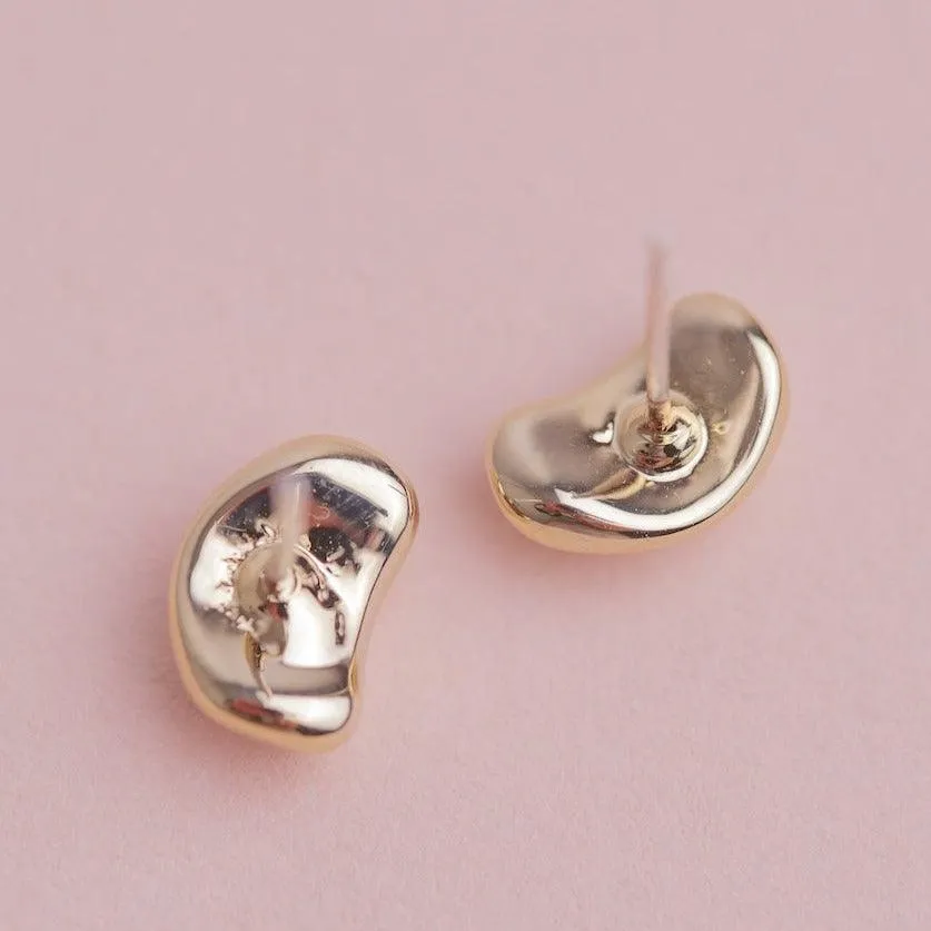 Mini Stud Earring | Gold