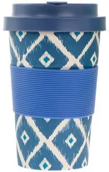 Ornate Bamboo Travel Mug
