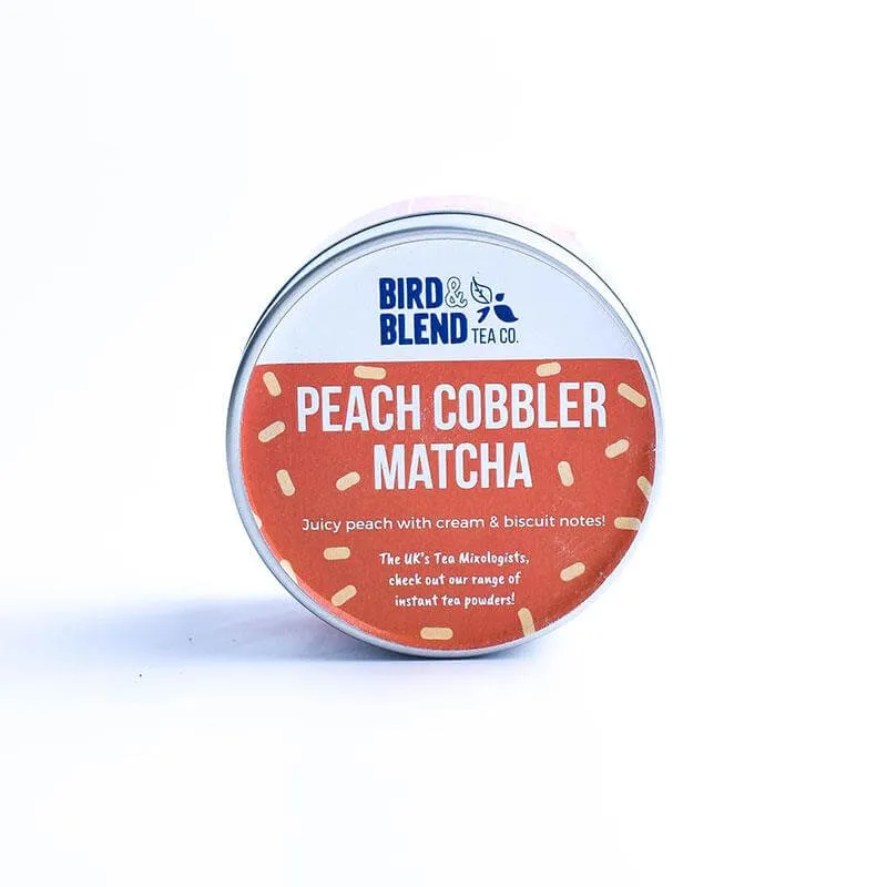 Peach Cobbler Matcha
