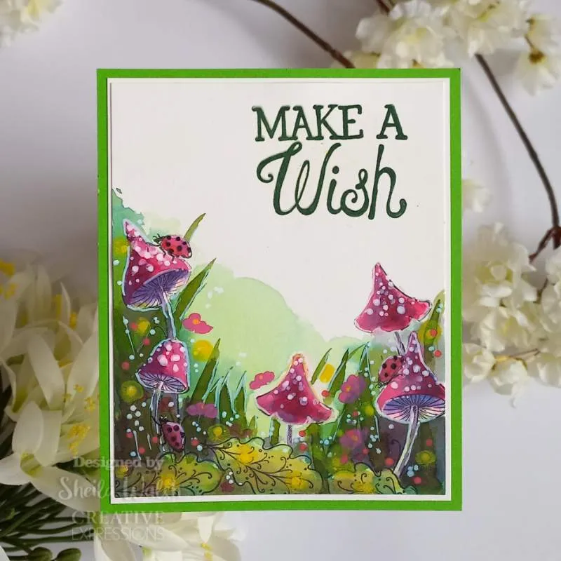 Pink Ink Designs Shine A Light 6 in x 8 in Clear Stamp Set