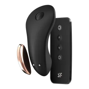 Wholesale Satisfyer Little Secret - Black Vibrator VIbe Toy Bluetooth